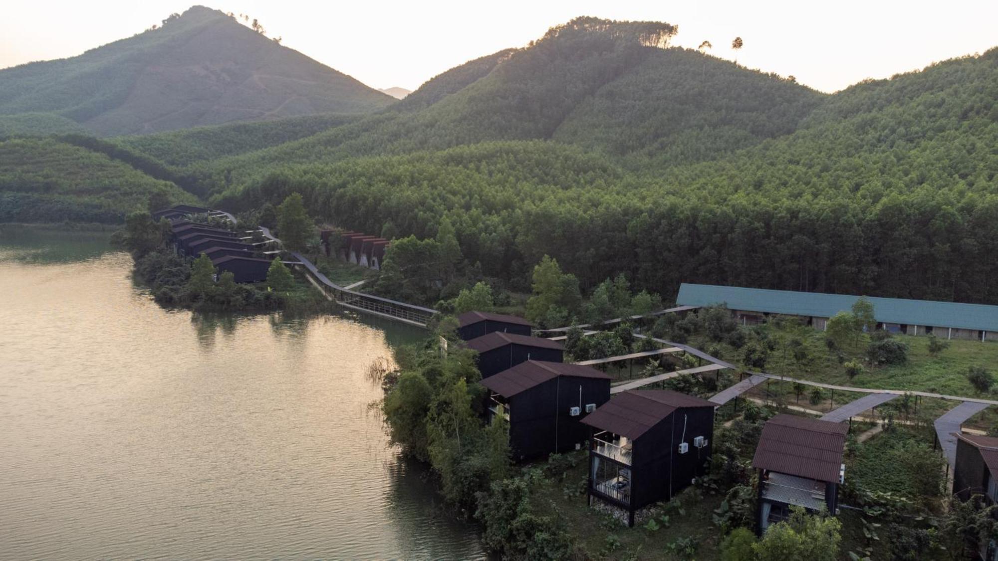 פונג נה Nguyen Shack Retreat Resort מראה חיצוני תמונה